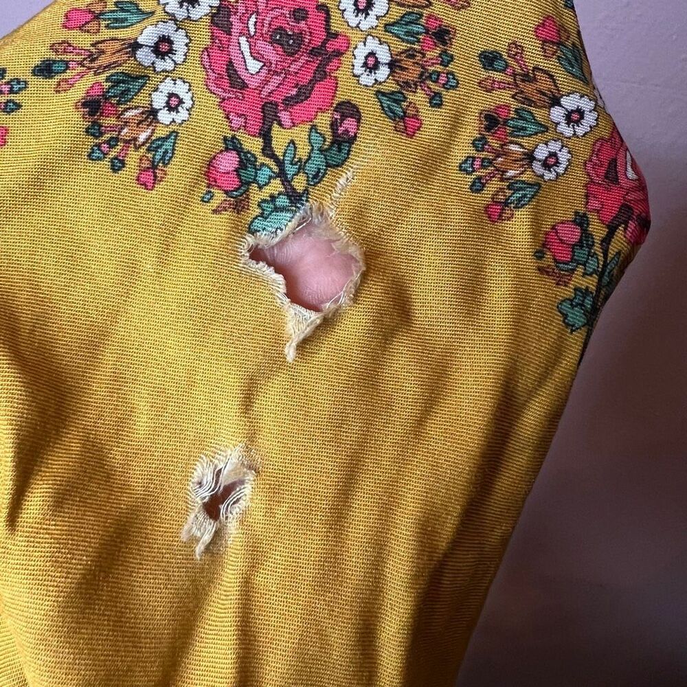 Farm Rio Anthropologie Floral Blocked Maxi Dress - Picture 12 of 13